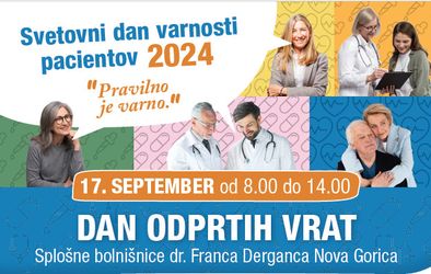 Plakat za dan odprtih vrat SB Nova Gorica 17.9.2024